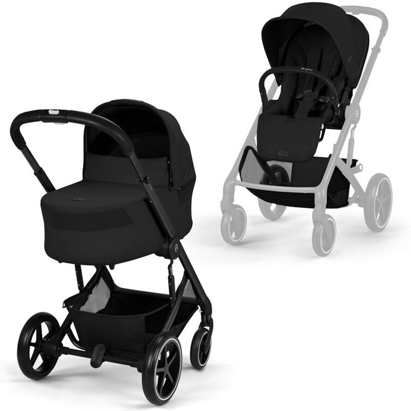 Cybex Balios S Lux compleet - Moon Black