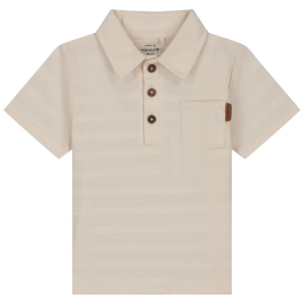 Prénatal peuter polo - Dark Off-White