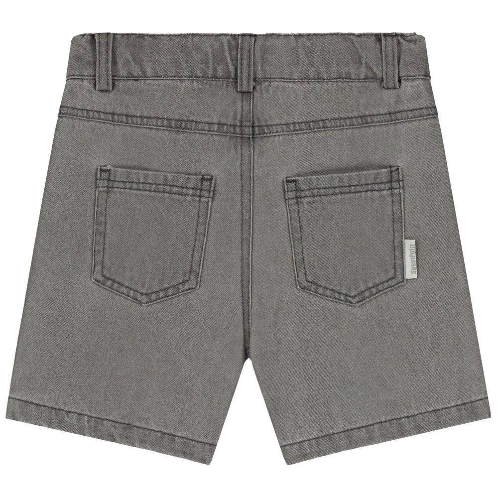 Sweet Petit peuter short Raf - Light Grey Denim – foto 2