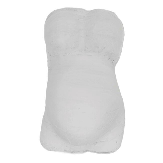 Prénatal gipsafdruk buik - White