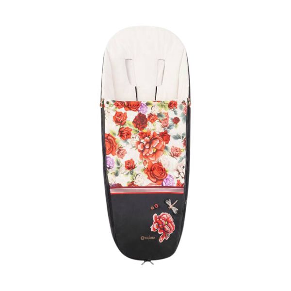 Cybex Platinum Voetenzak - Spring Blossom - Light Beige