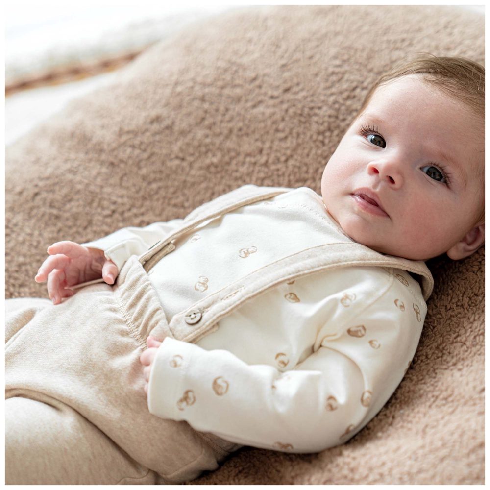 Prénatal newborn broek - Beigebrown – foto 4