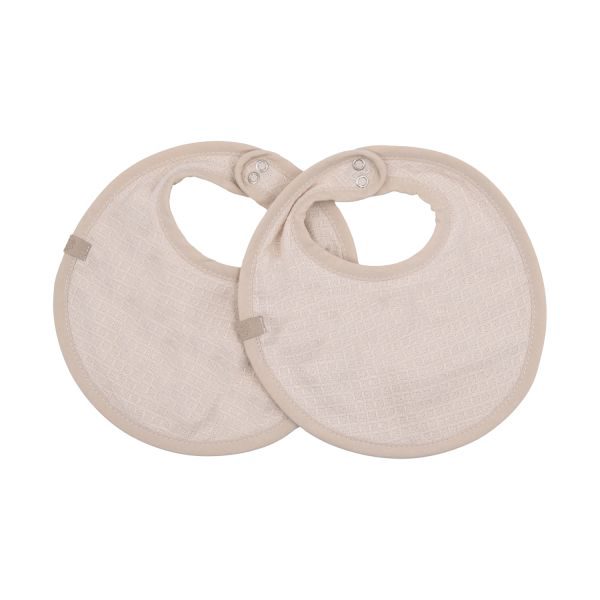 Bamboom Waffle Terry Slabbetjes – Set van 2 - Mocha Sand
