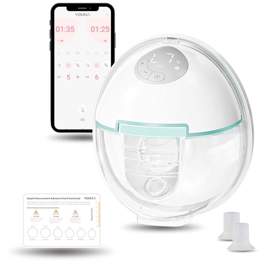 Youha Evera handsfree enkele borstkolf - Transparant