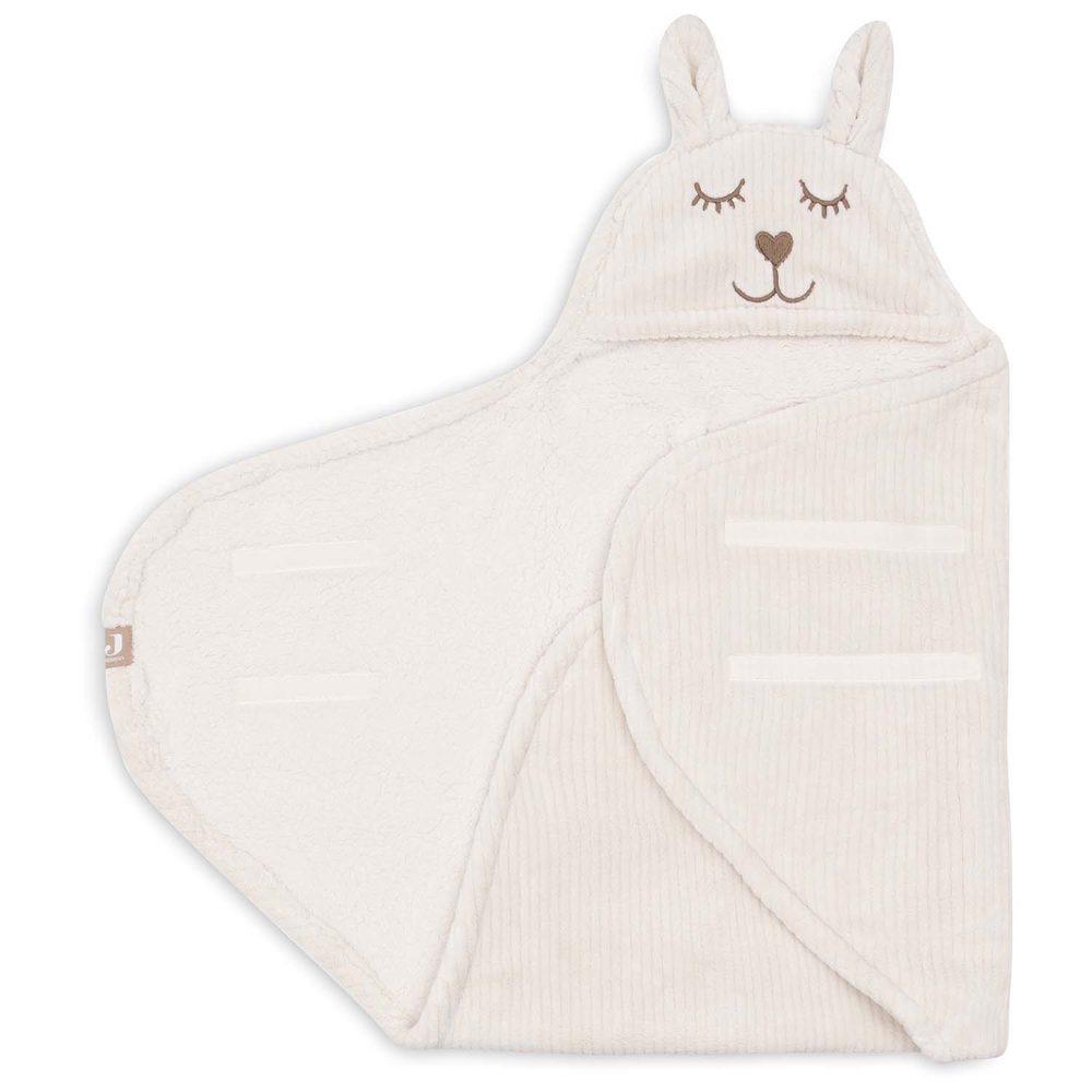 Jollein wikkeldeken Bunny - Cloudy Rib Oatmeal