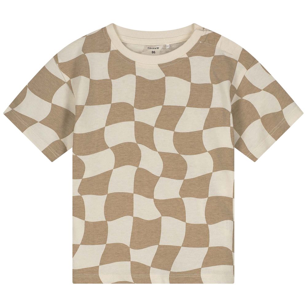Prénatal baby shirt - Light Beige Brown