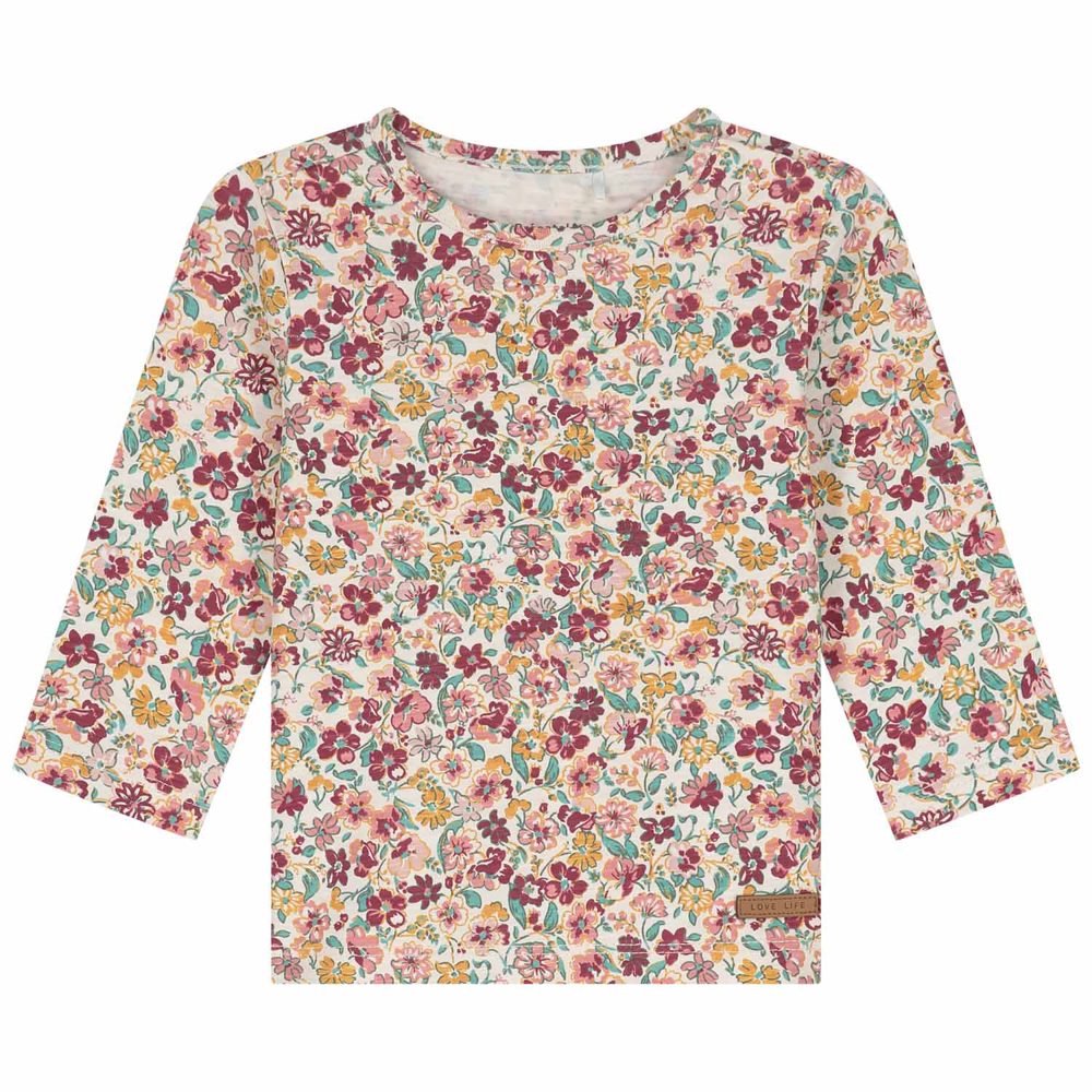 Prénatal baby shirt - Light Brown Melange