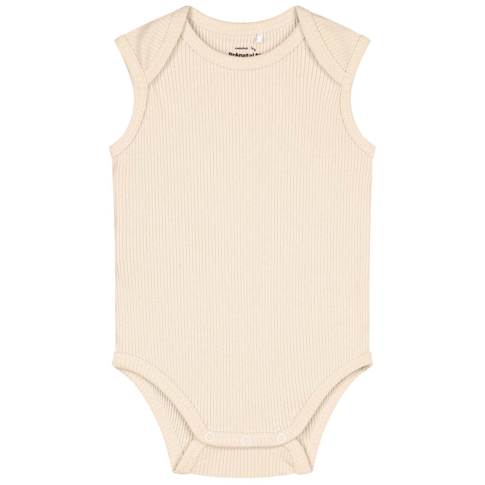 Prénatal romper rib - Dark Ecru