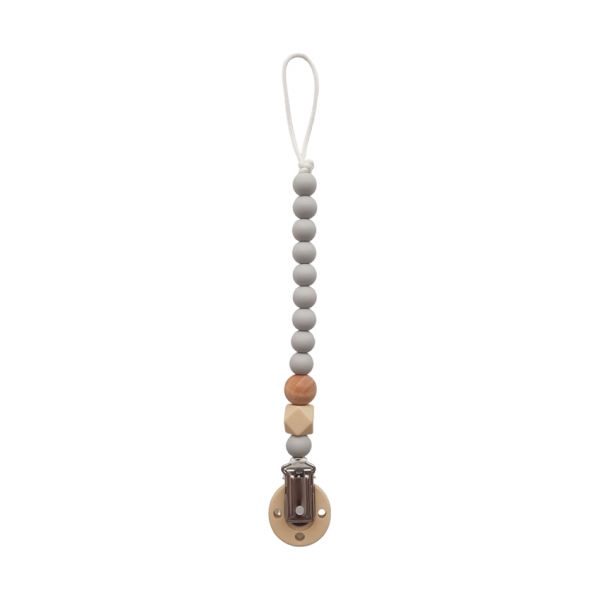 Chewies & More Speenkoord - Animal Elephant - Light Grey – foto 3