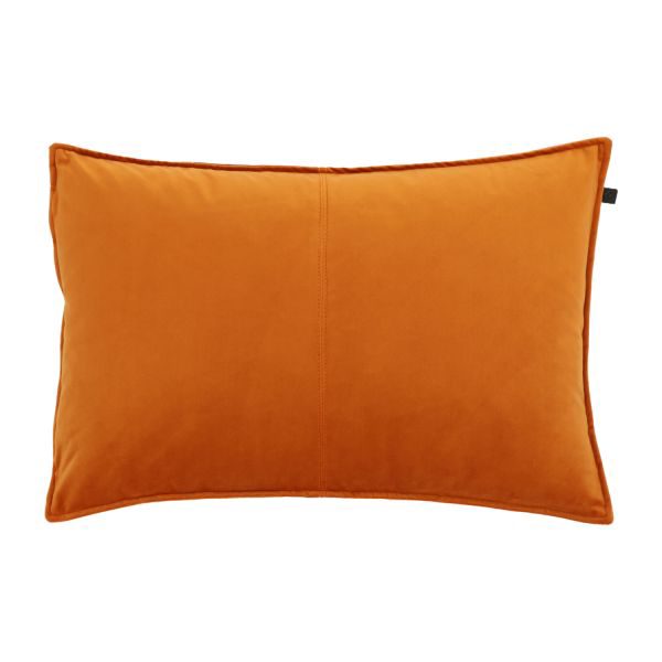 Overseas Middlestitch Kussen – 40 x 60 cm - Velours – Orange