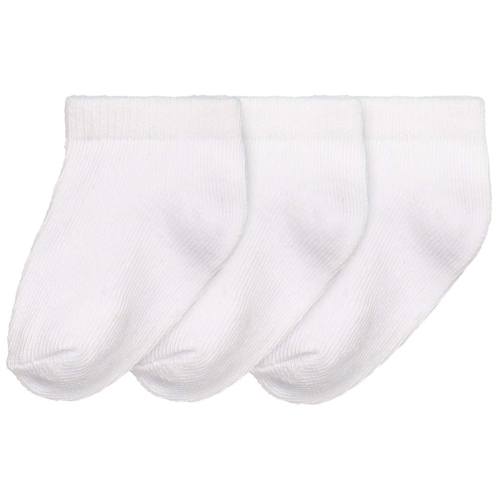 Prénatal kinder footies 3 paar - White