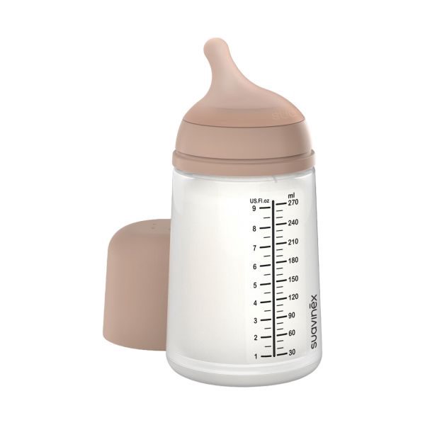 Suavinex Zero Zero Anti-Koliek Fles - Medium Flow - 270ml - Medium