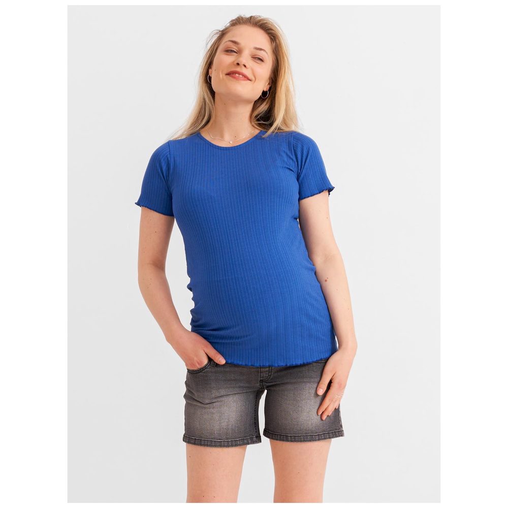 Prénatal zwangerschapsshirt - Kobaltblue