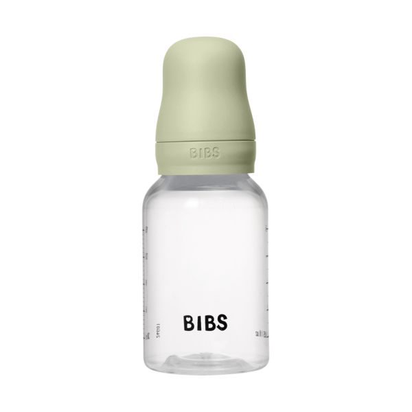 Bibs Fles - Slow Flow - 150 ml - Silicone - Sage