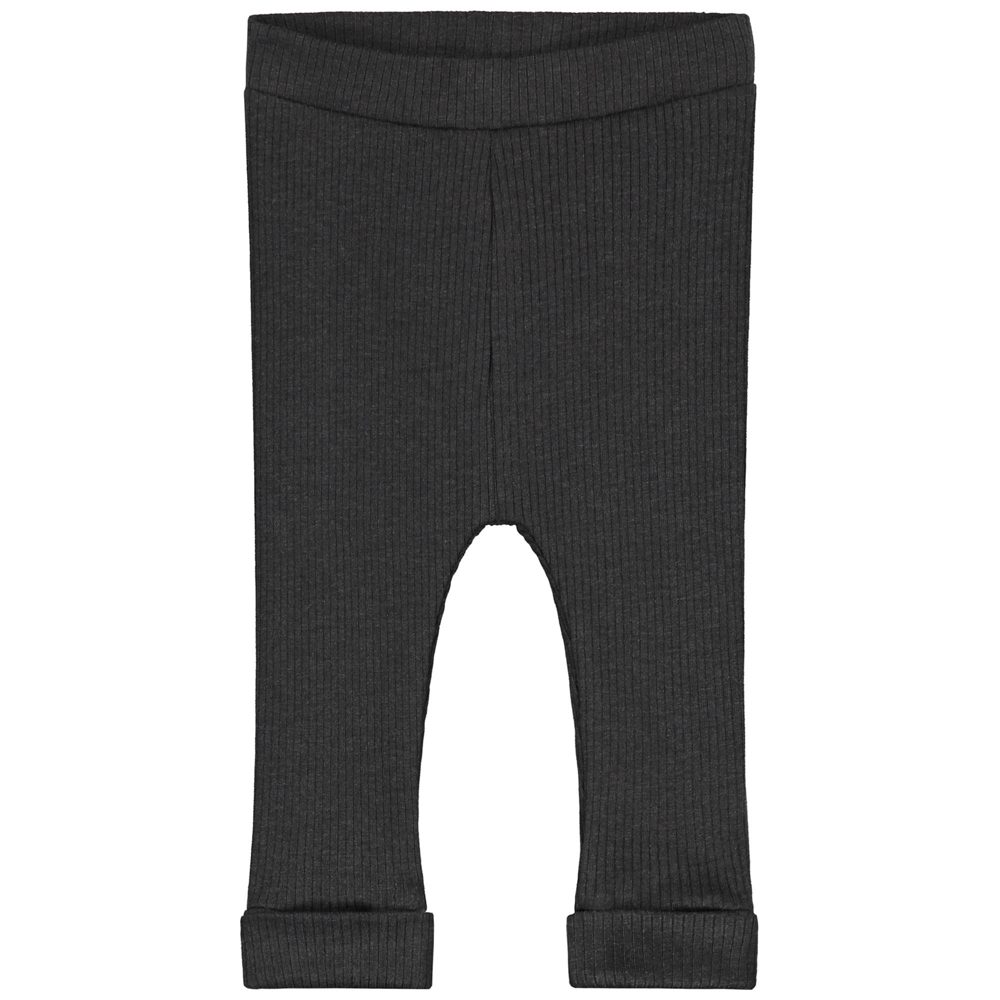 Prénatal newborn broek rib - Deep Grey Melange