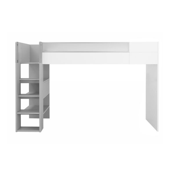 Gautier Dimix Hoogslaper - 90 x 200 cm - Wit/Grijs
