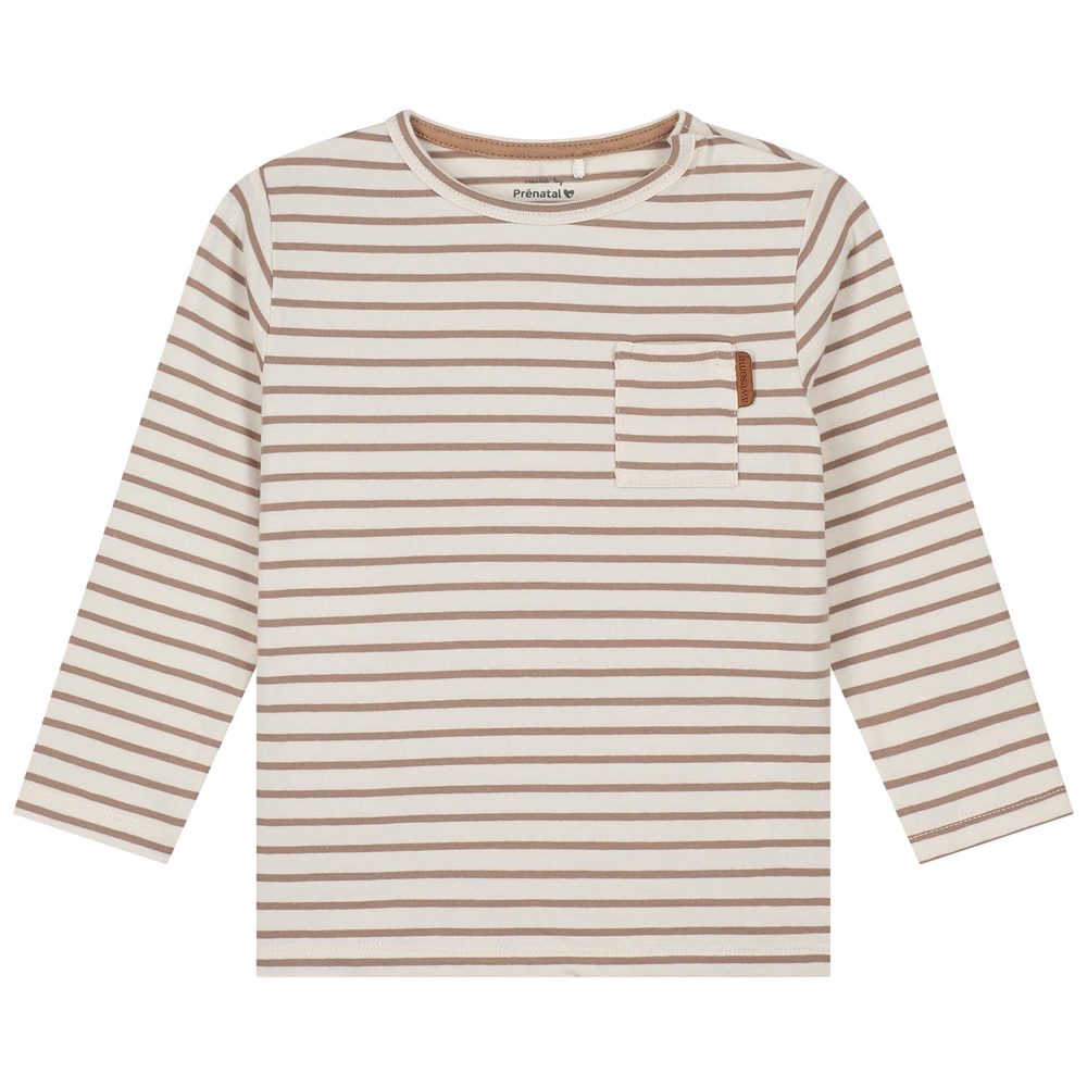 Prénatal baby shirt - Light Mud Brown