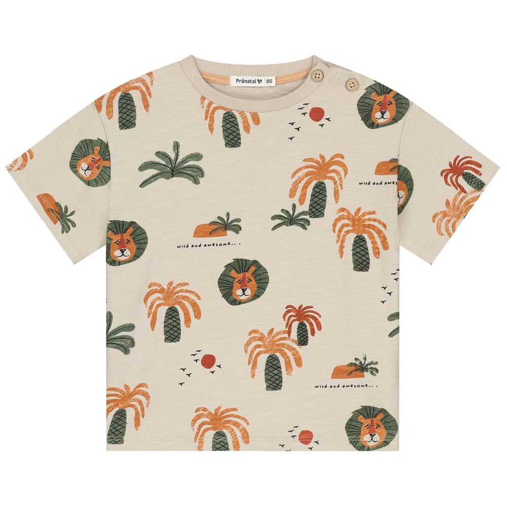 Prénatal baby shirt - Light Beige Grey