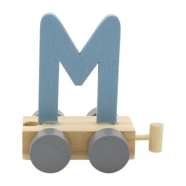 Jep! Kids Treinletter M Blauw