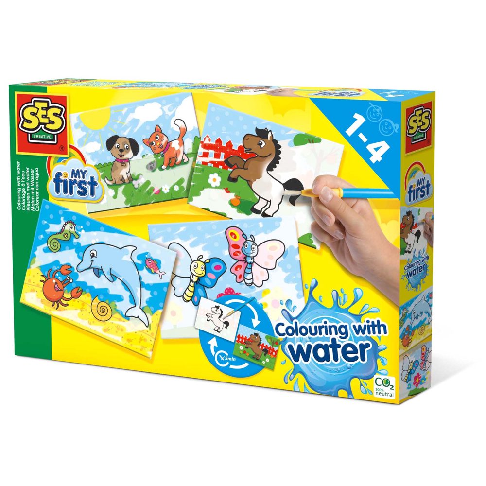 SES My First kleuren met water - Multi
