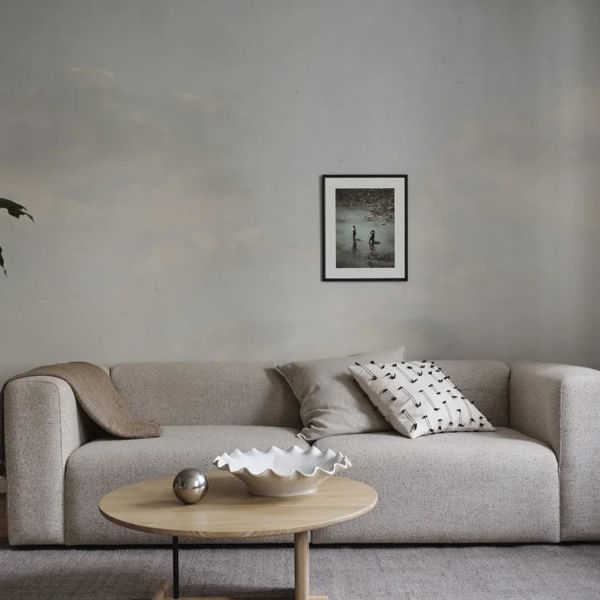 Sandberg Moln Behang - Light Blue M² – foto 3