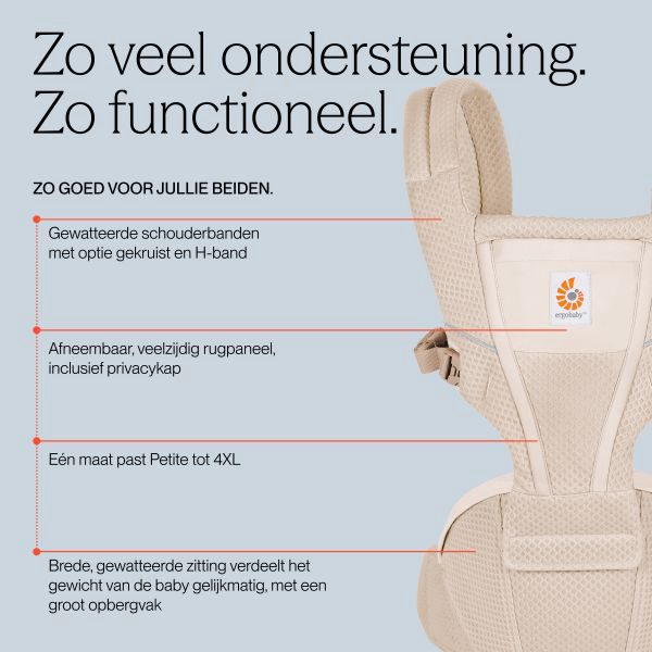 Ergobaby Alta Hip Seat - Natural Beige – foto 5