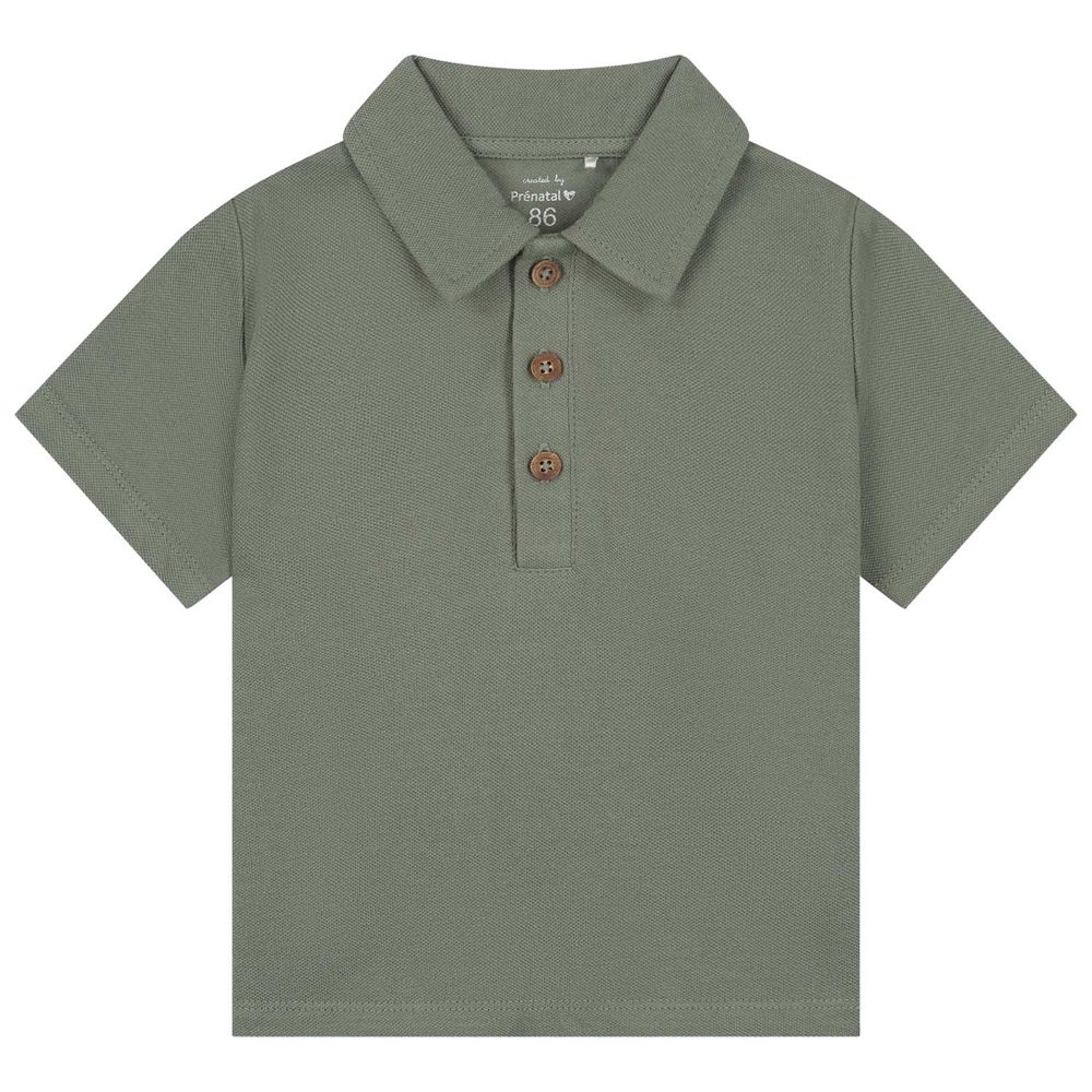 Prénatal peuter polo - Light Khaki Green