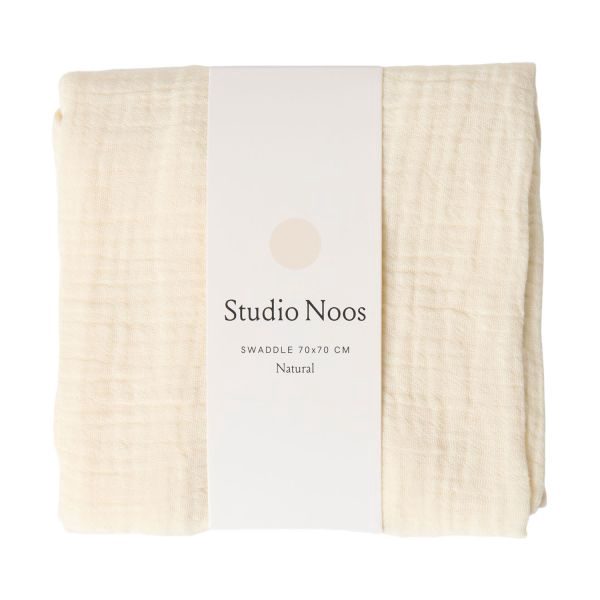 Studio Noos Swaddle - Natural - 70x70 cm
