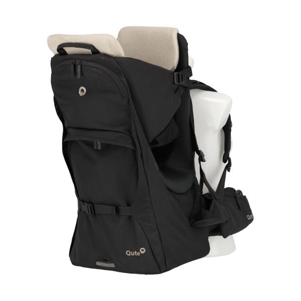 Qute Q-Nomade Kinderdrager - Zwart – foto 11
