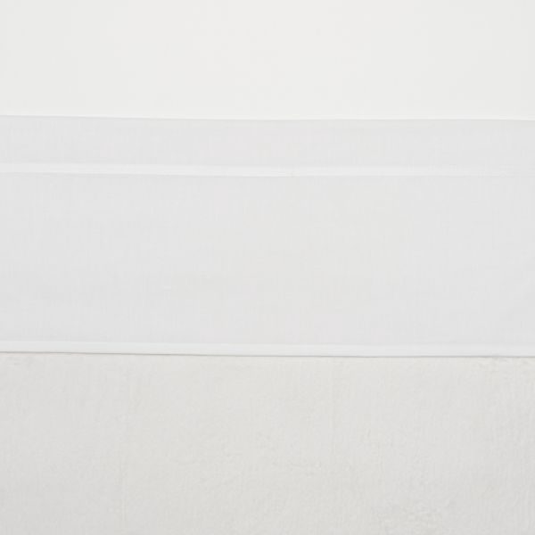 Meyco Wieglaken Wit Met Bies Wit 75 x 100 cm