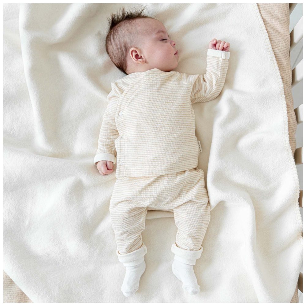 Prénatal newborn broek dubbeldoek - Beigebrown – foto 4