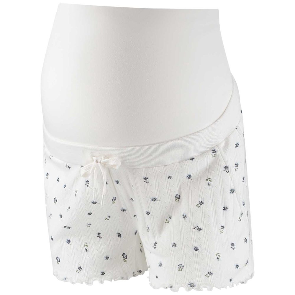 Prénatal zwangerschapspyjama shirt & short wit – foto 5