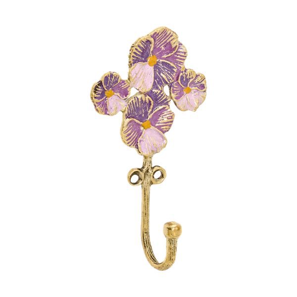 Doing Goods Valery Violet Field Hook - Gold Shiny