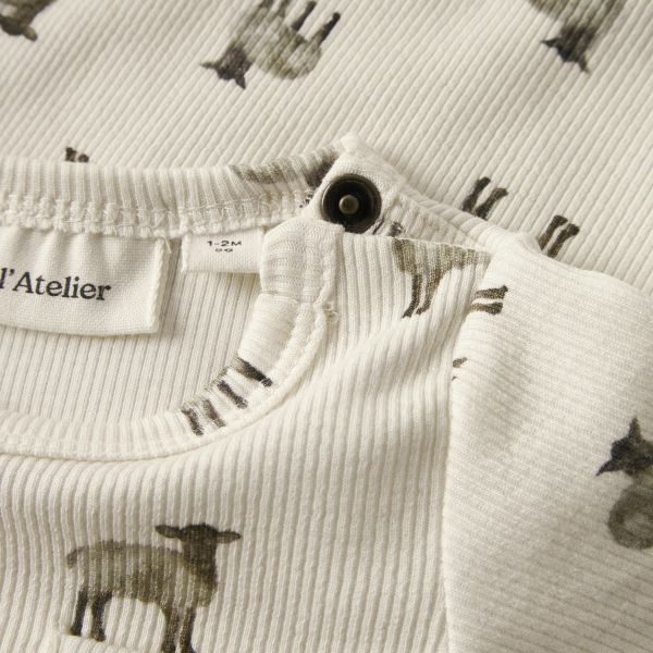 Lil' Atelier Romper - Maat 62 - Turtledove – foto 2