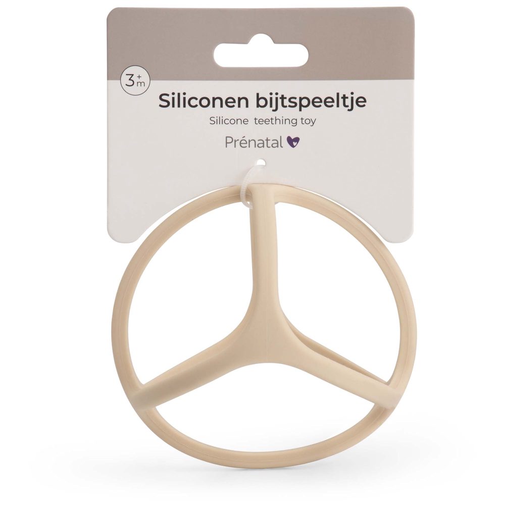 Prénatal bijtspeeltje bal - Beigebrown – foto 2