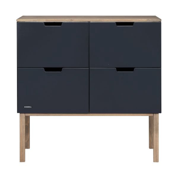 Kidsmill Sepp Commode Antraciet / Beuken