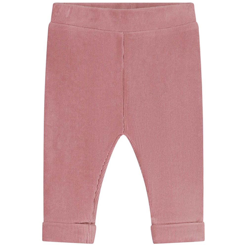 Prénatal newborn broek velours - Nostalgia Rose