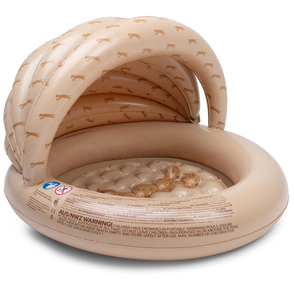 Swim Essentials zwembad met zonnekap - Brown