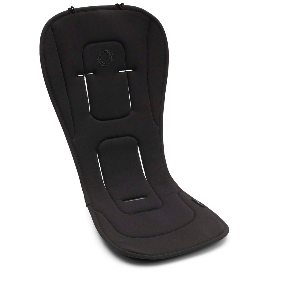 Bugaboo dual comfort seatliner - Midnight Black