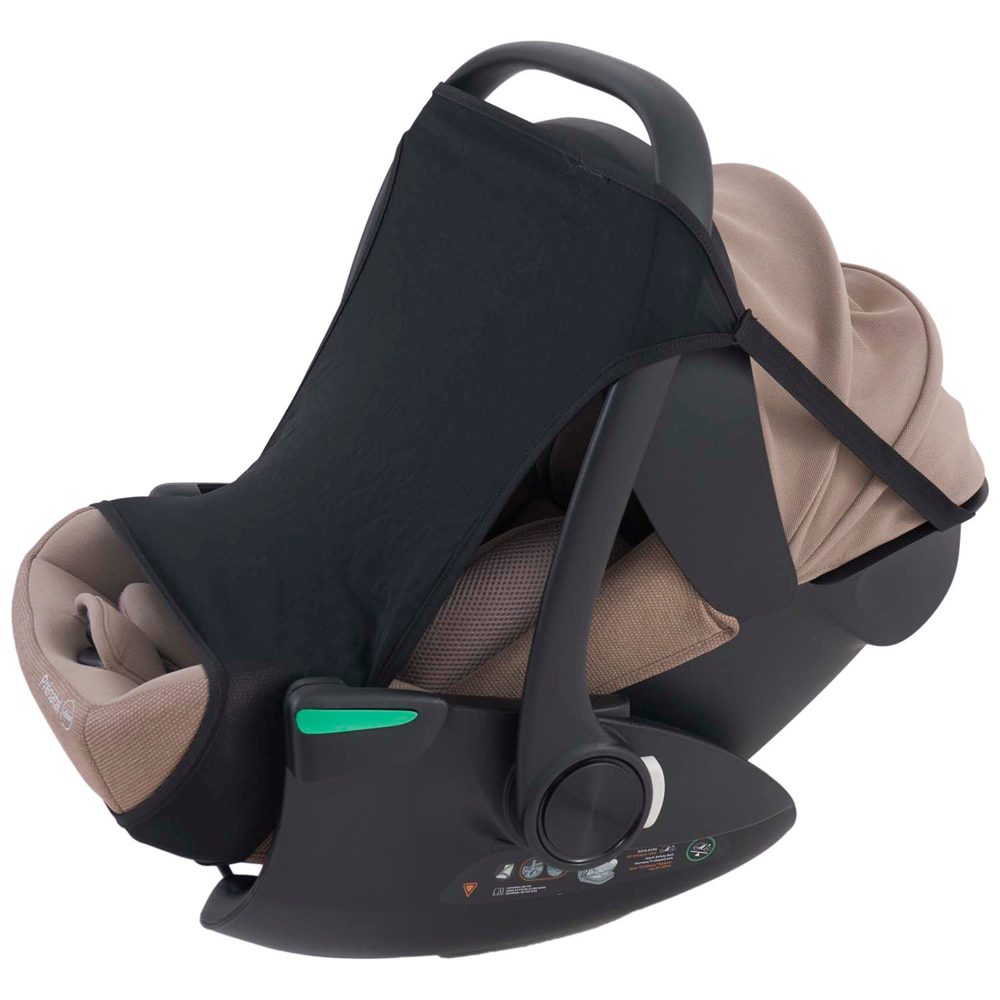 Prénatal autostoel zonnedoek mesh - Black