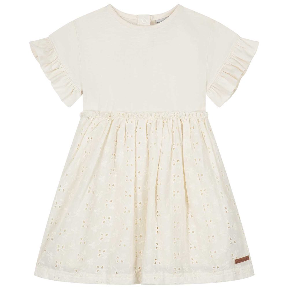 Prénatal peuter jurk - Dark Off-White