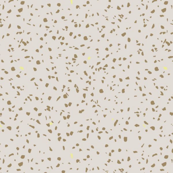 Bibelotte Terrazzo Behang - Olijf