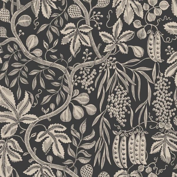 Sandberg Fig Garden Behang - Charcoal