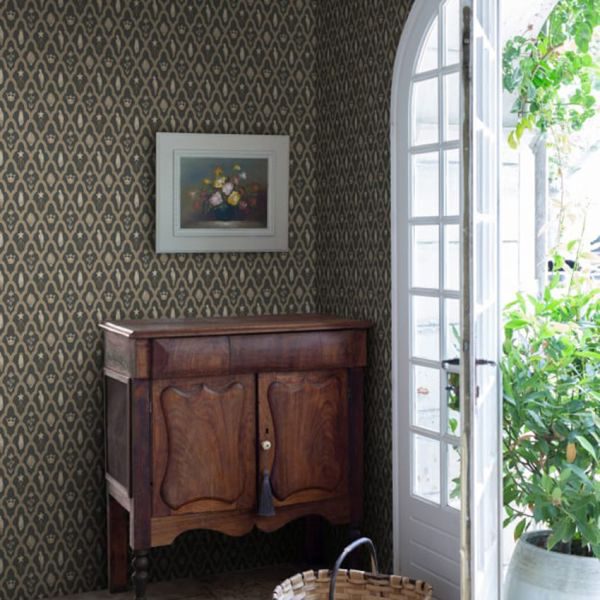 Sandberg Turtledove Barn Behang - Charcoal – foto 4