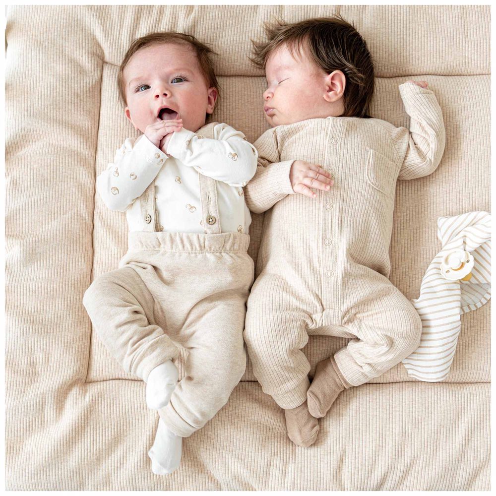 Prénatal newborn broek - Beigebrown – foto 6