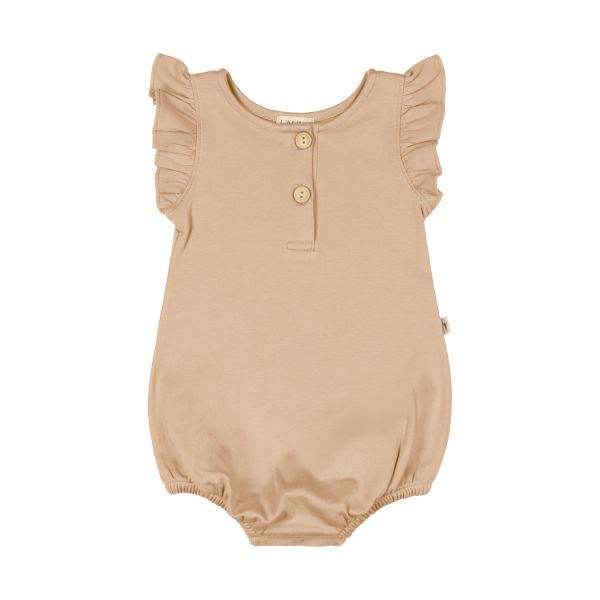 UAUA Romper Met Ruffle Mouwtjes Rosado 1-3 Mnd