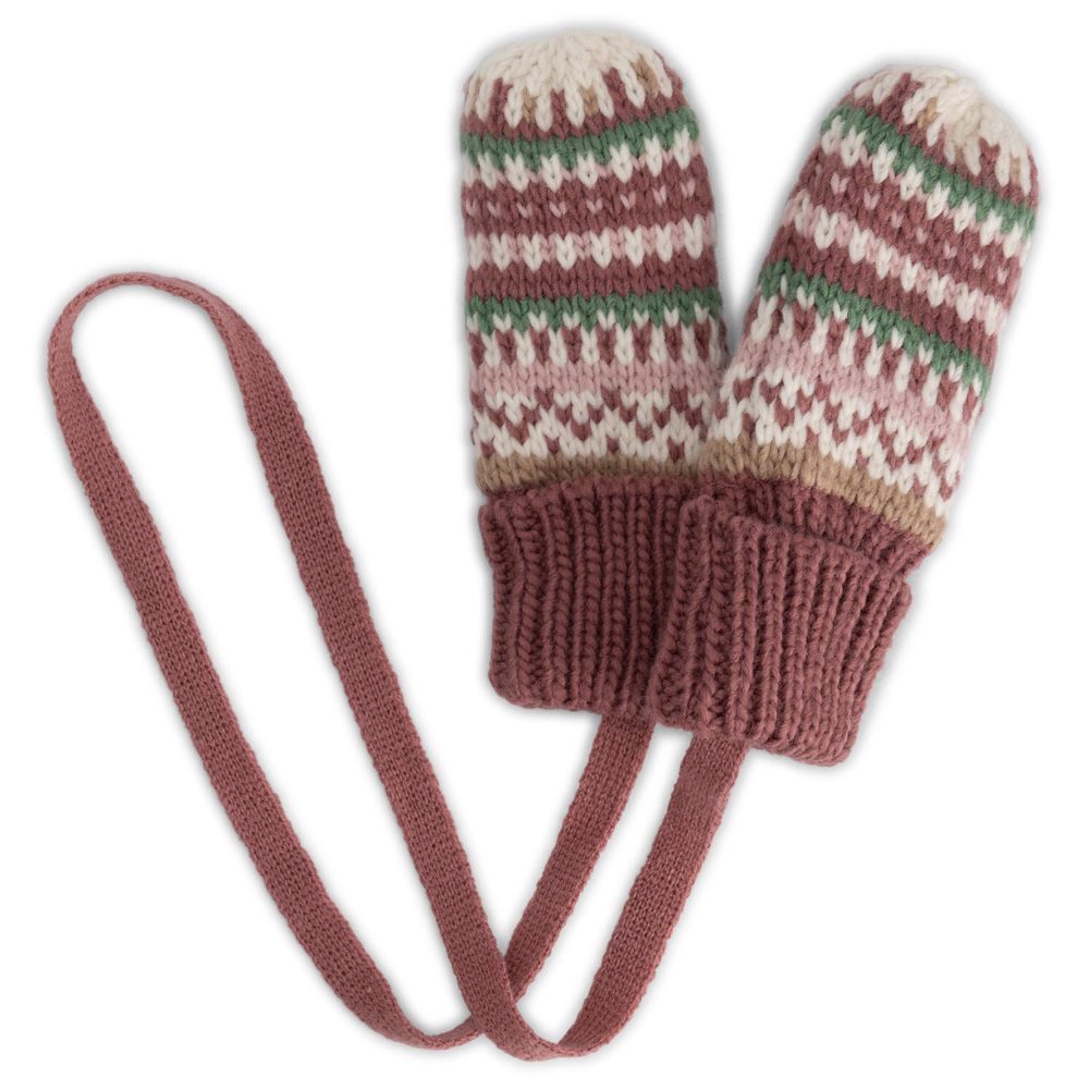 Prénatal peuter wanten - Dark Red Brown