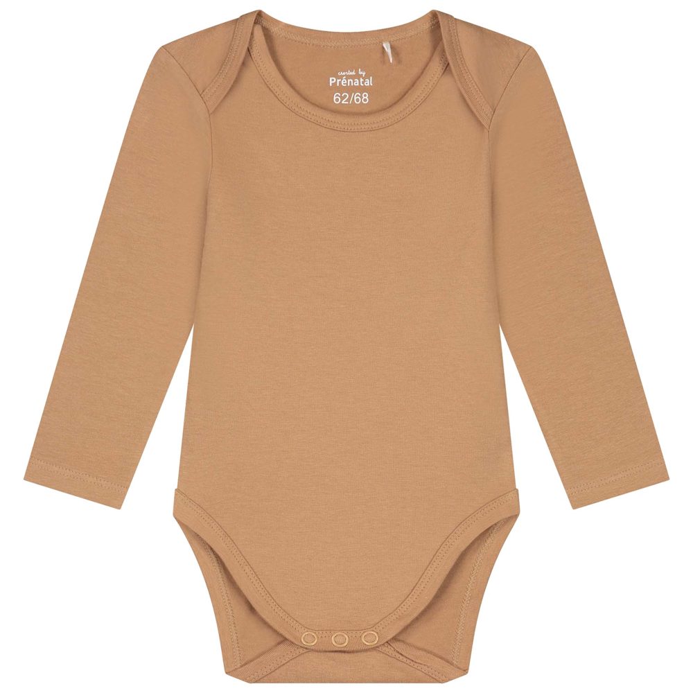 Prénatal basis romper - Dark Sand Brown