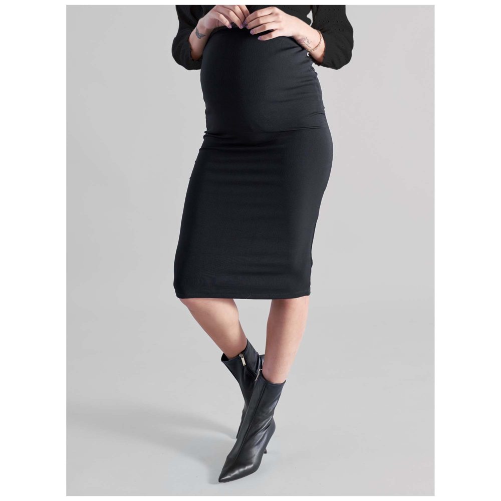Prénatal zwangerschapsrok rib - Black