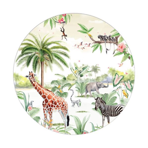 Creative Lab Amsterdam Jungle Tales Behangcirkel - 120 cm